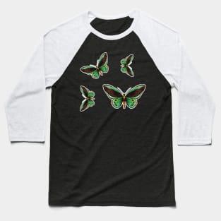 Colorful Butterfly , Cute Light Butterflies Gift Idea Baseball T-Shirt